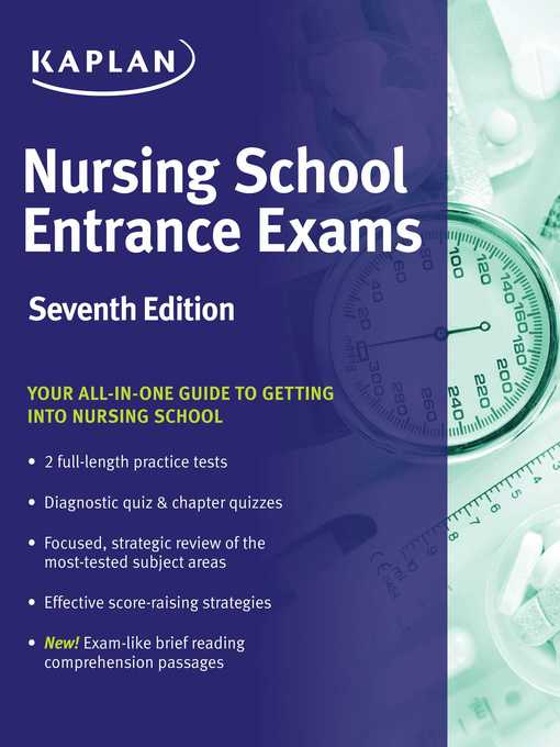 Title details for Nursing School Entrance Exams by Kaplan Nursing - Wait list
